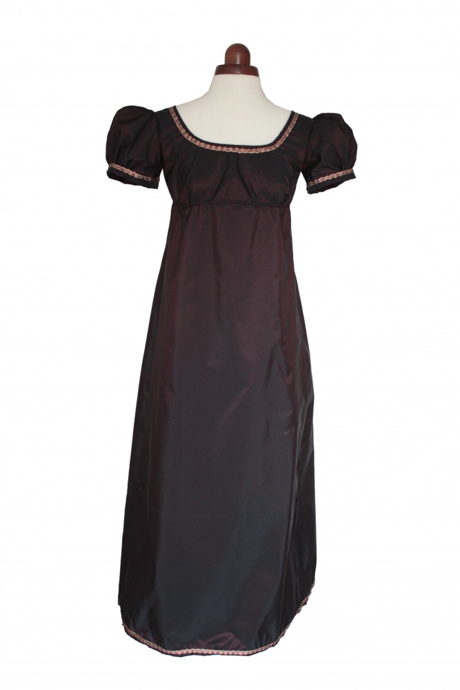 Ladies 18th 19th Century Regency Jane Austen Costume Evening Gown Size 10 - 12 Image